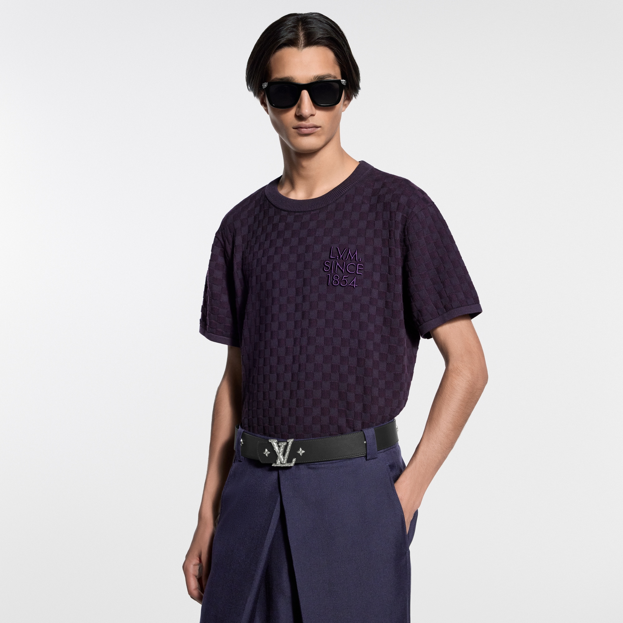 ダミエジャカード ショートスリーブクルーネック ｜ルイ・ヴィトン